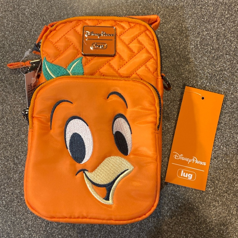 lug Disney Parks Orange Character Crossbody Bag
